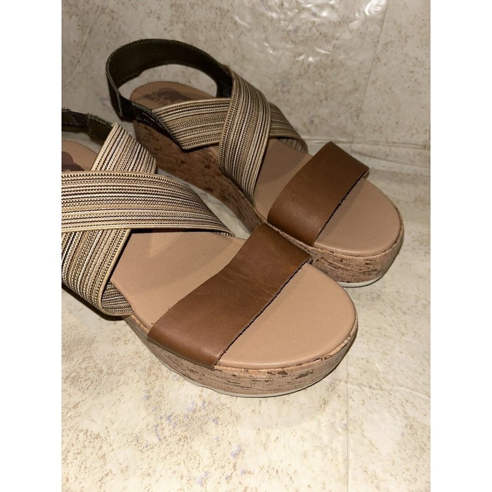 Sorel Multi Color Cameron Boho Platform Wedged Sl… - image 4